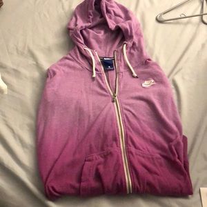 NIKE WOMENS ZIP-UP
